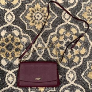 Kate Spade Burgundy Cross Body Bag